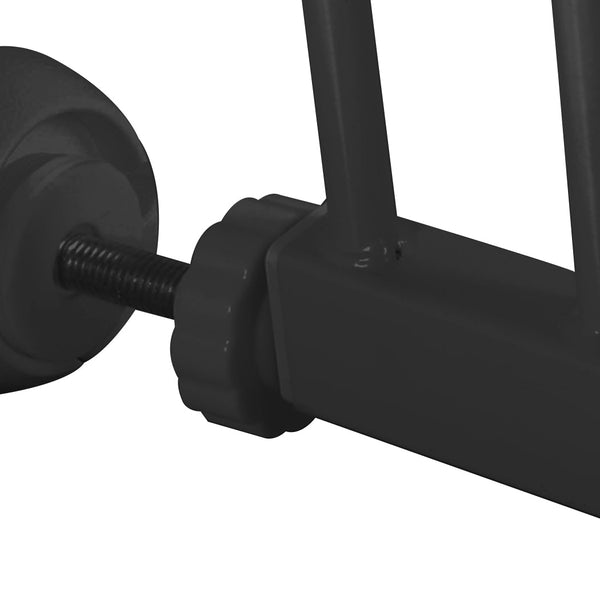 Levede Little One Safety Gate Adjustable Pet Black 10Cm Extension Safety Gates