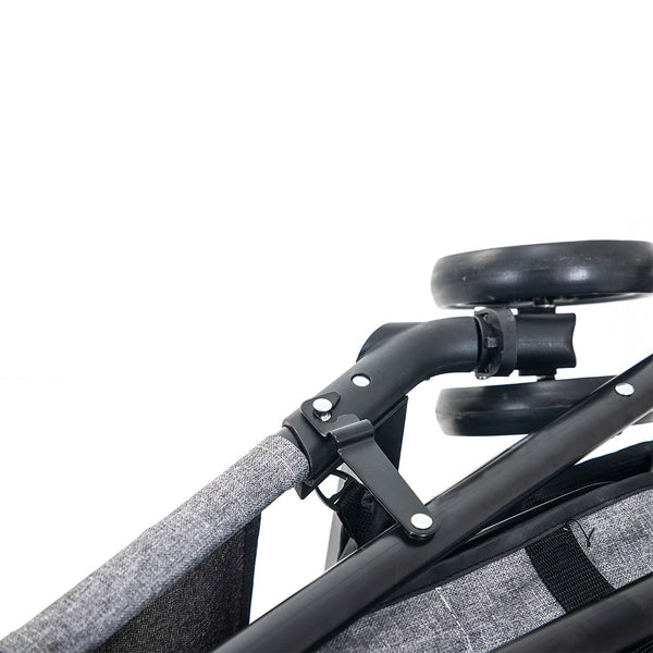 Pawz Large Pet Stroller Dog Cat Travel Grey Comfortable And Convenient For Pets On The Go Dog Strollers