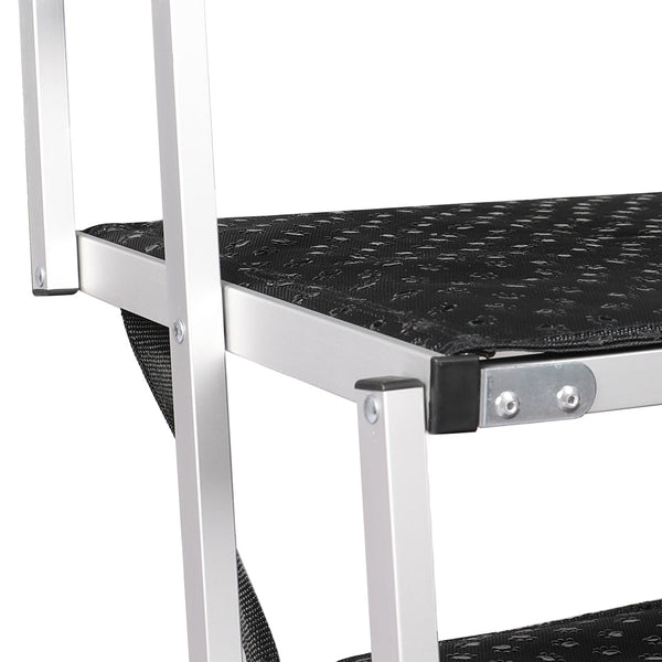 Pawz 6 Steps Dog Ramp Height Black Pet Transport