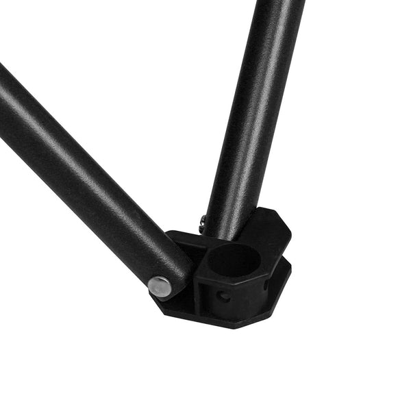 Levede Folding Camping Moon Chair Lightweight Black Camping Chairs