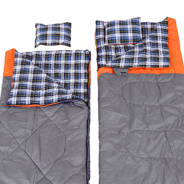 Mountview Double Sleeping Bag Bags Outdoor Sleeping Bags