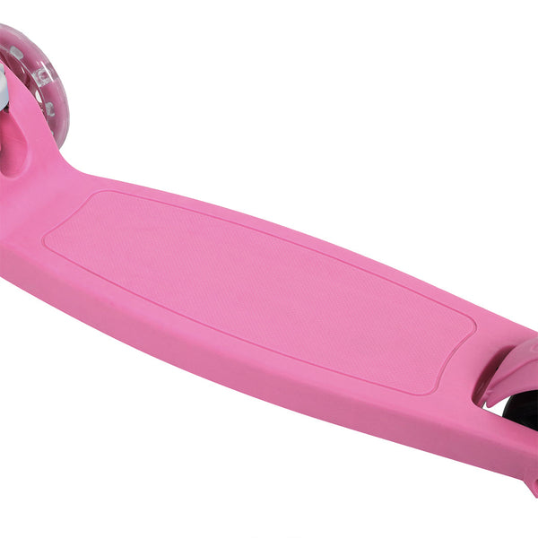 Bopeep Foldable Kids Scooter Led Music Pink Push Scooters