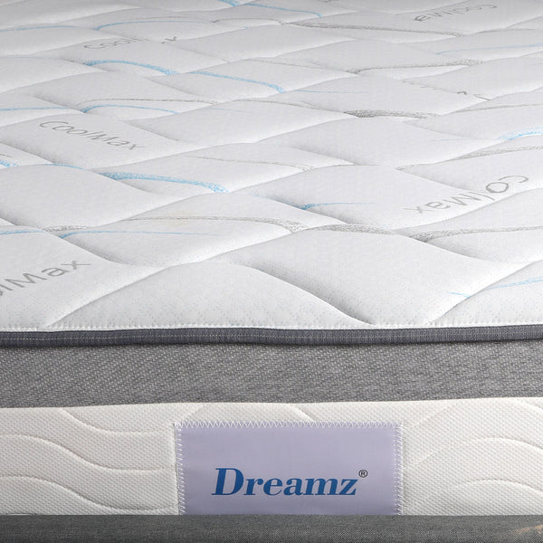 Dreamz Spring Mattress Bed Pocket Tight Mattresses