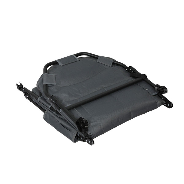 Levede Folding Camping Bed Dark Grey Cots