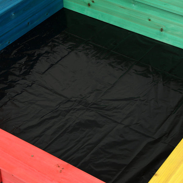 Bopeep Kids Sandbox 120X120cm Sandpit Toys