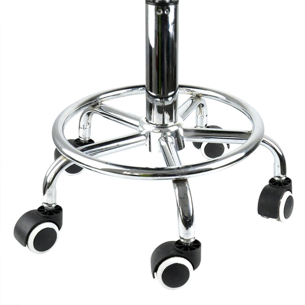 Levede Salon Stool Swivel Barber Stools Red Salon Stools