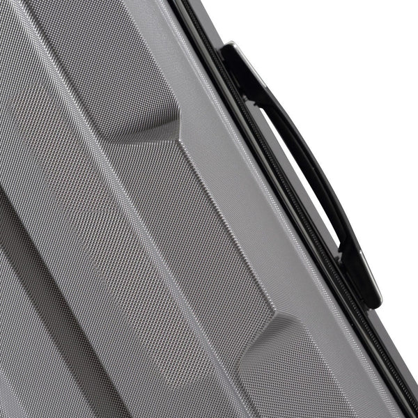 Slimbridge 20"24"28" 3Pc Luggage Sets Dark Grey Suitcases