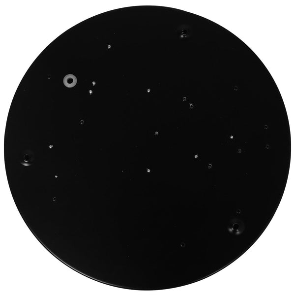 Emitto 3 Colour Ultra Thin 5Cm Led Ceiling Light 36W Black Chandeliers & Ceiling Fixtures