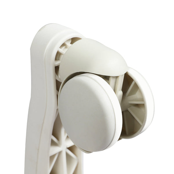 Levede 2X Rolling Bar Stool Swivel Salon Spa Chair Black Benches Bar Stools