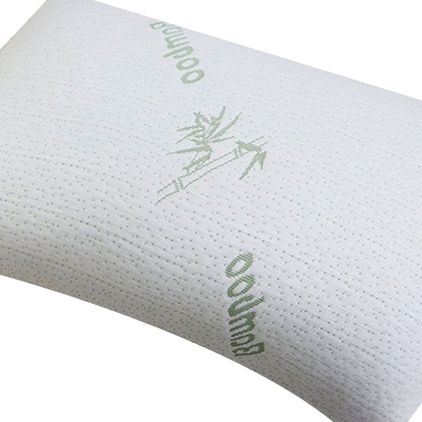 Dreamz 2X Memory Foam Pillow With Bamboo Cover 70X40cm Pillows