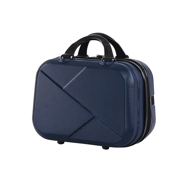 Slimbridge 2Pcs 20"Travel Luggage Set Navy Suitcases