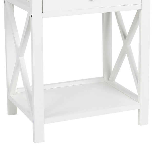 Levede 2X Drawers Side Bedside Tables