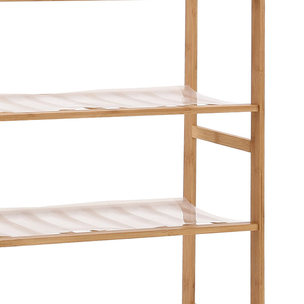 Levede Bamboo Shoe Rack Storage Wooden Shoe Racks
