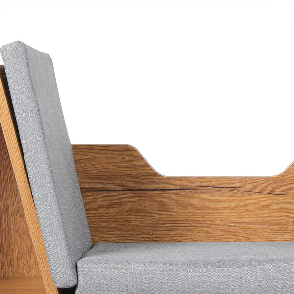 Levede Kids Bookcase Toys Box Shelf Brown Kids Bookshelves