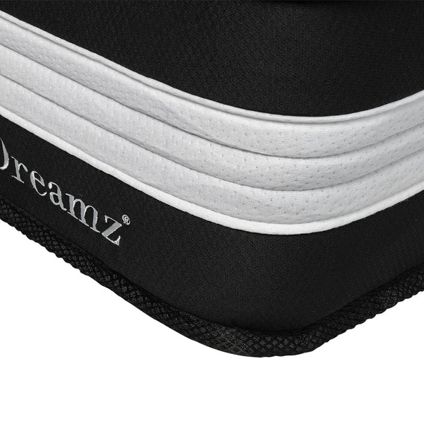 Dreamz Double Cooling Mattress 5 Zone 25Cm Mattresses