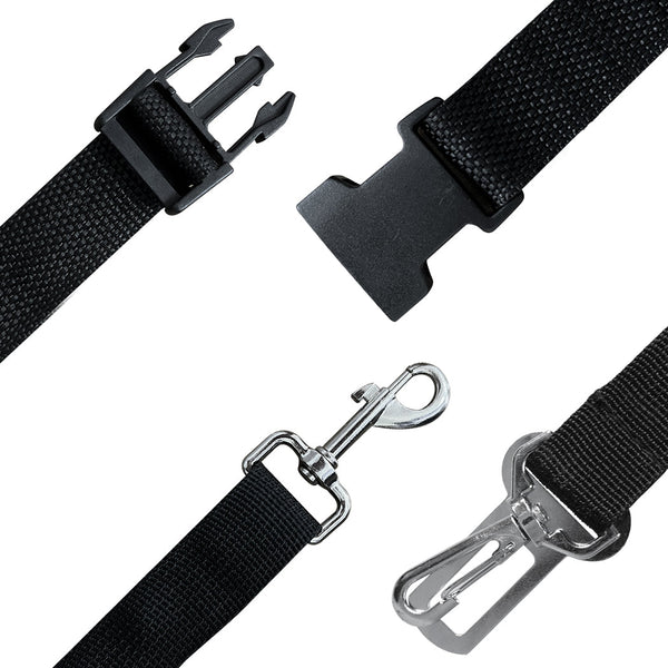 Pawz Dog Car Booster Seat Belt Pet Backrest Grey Pet Transport