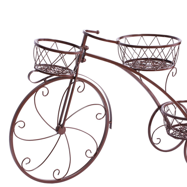 2X Plant Stand Outdoor Indoor Bronze 78Cm 17Cm 52Cm Plant Stands