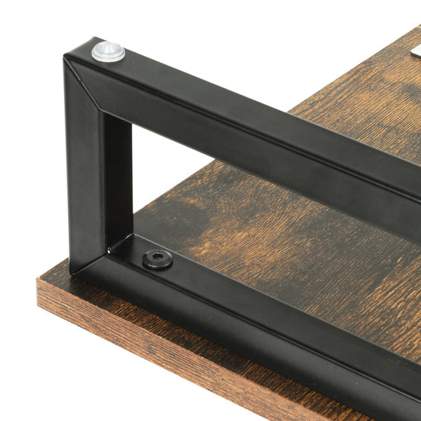 Levede Computer Monitor Stand Dual Riser Desk Shelf Ergonomic White 90Cm Monitor Mounts & Stands