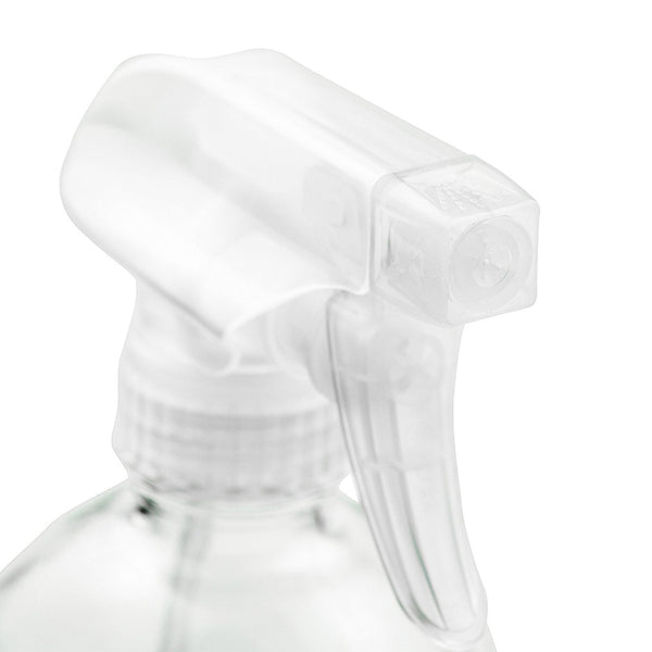 4X 500Ml Clear Glass Spray Bottles Trigger Watering Cans & Spray Bottles