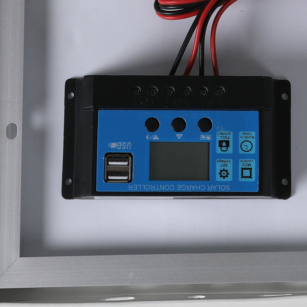 12V 10W Solar Panel Kit Mono Caravan Solar Panels & Kits