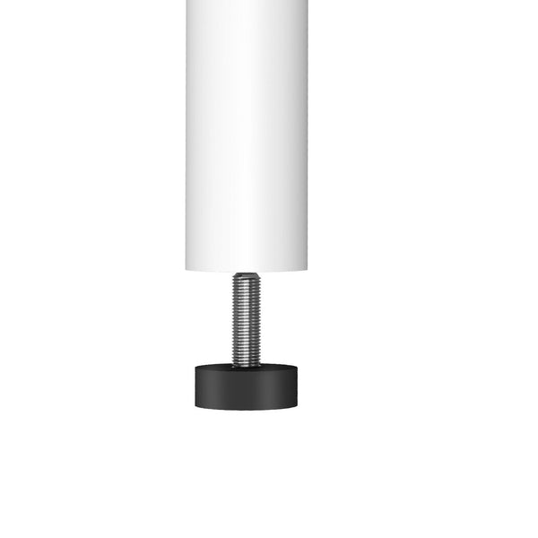 Levede 3 Tier Modern Side Table White Mdf & Metal Frame 40X18x62.5Cm Side Tables