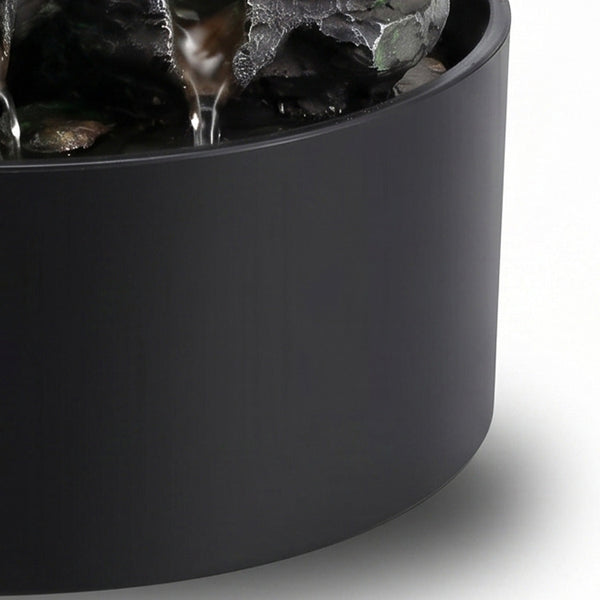 Spector Tabletop Water Fountain With Led Light & 3 Flow Levels Fountains