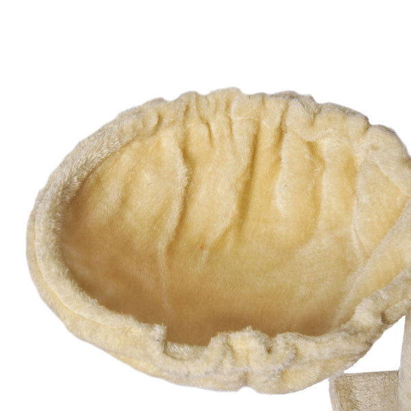 Pawz Cat Tree Toy Scratching Post Scratcher Beige Furniture & Scratchers