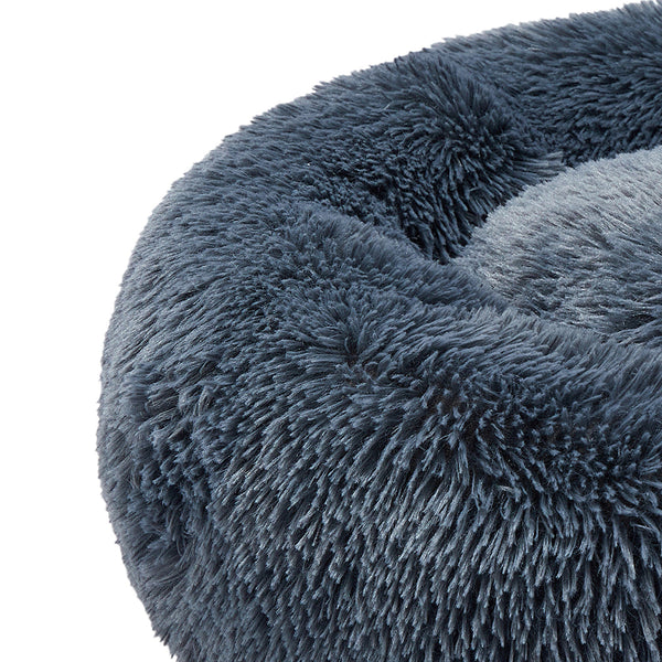 Pawz Extra Large Dark Grey Calming Pet Bed For Dogs Pet Beds