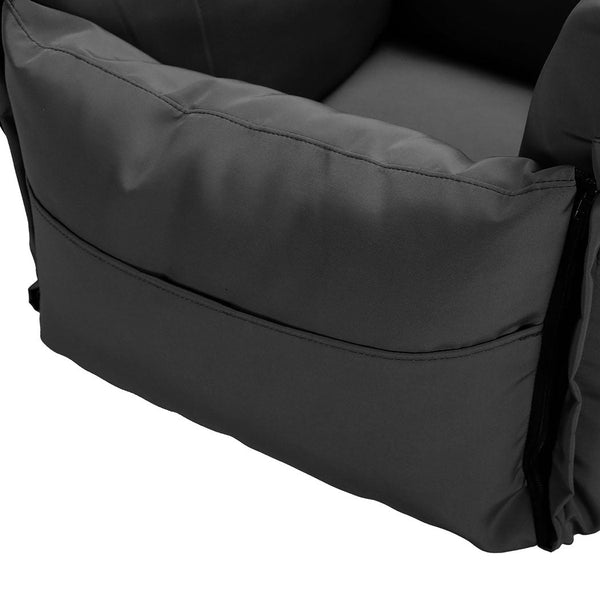 Pawz Dog Car Seat Booster Belt Black Pet Transport