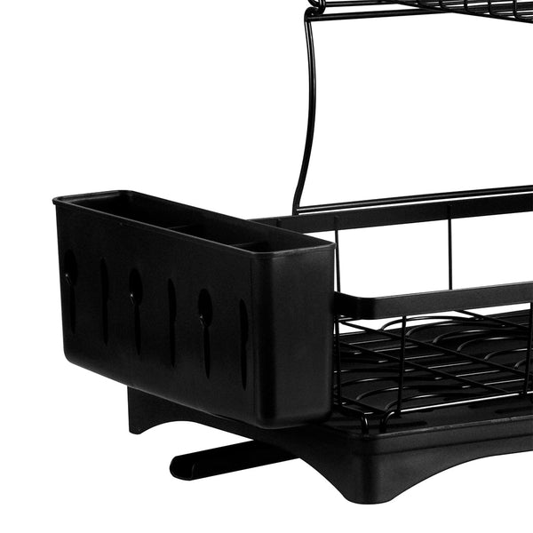 Toque Detachable Dish Drying Rack Cutlery Black Racks & Hooks