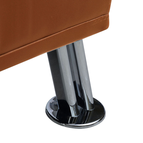 Levede 3 Seater Sofa Bed Recliner Brown Sofa Beds