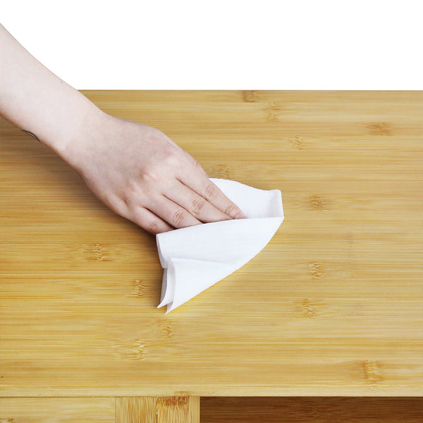 Levede Bamboo Storage Cabinet Freestanding Natural Cabinets & Cupboards