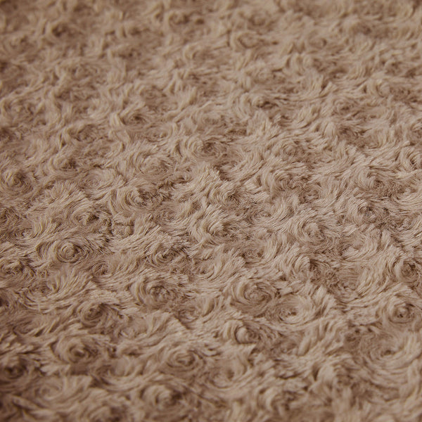 Pawz Medium Calming Squeaky Pet Bed For Cats And Dogs Tan Soft Comfortable Design Pet Beds