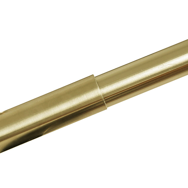 Marlow Curtain Rod Steel Quiet Rail Pole Set Curtain Poles & Accessories