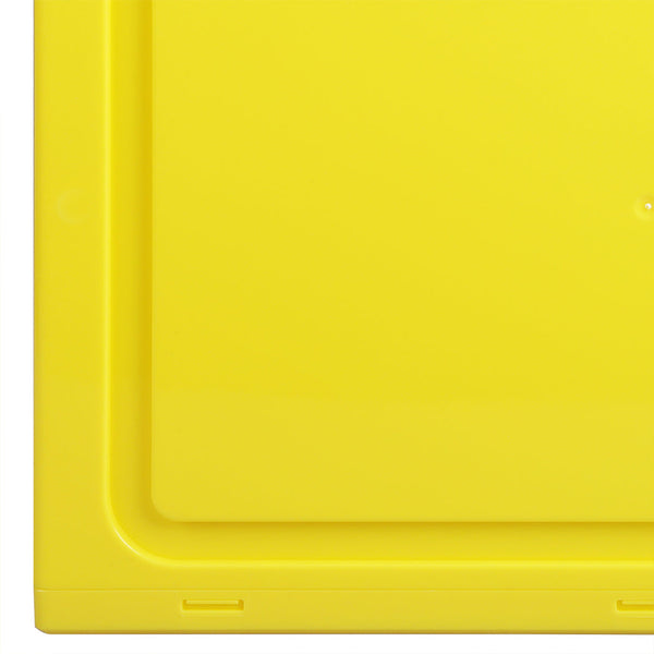 Stacked Sneaker Display Case 6X Clear Yellow Shoe Organisers