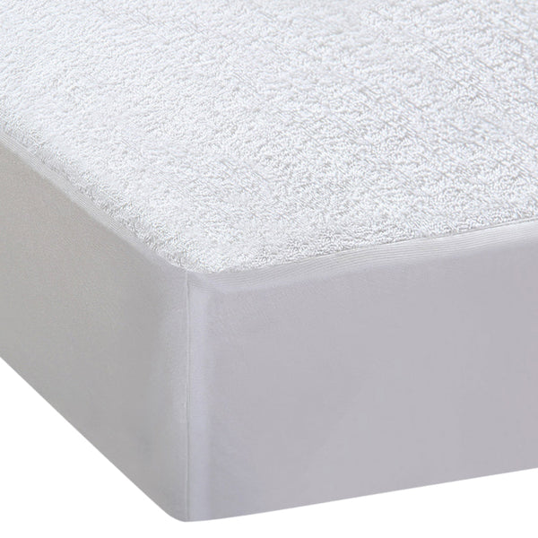 Dreamz Waterproof Terry Cotton Fitted Mattress Protector X Large Mattress Toppers & Protectors