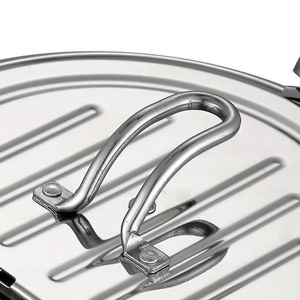 Toque 24Cm Japanese Deep Frying Pan Silver Frying & Grill Pans