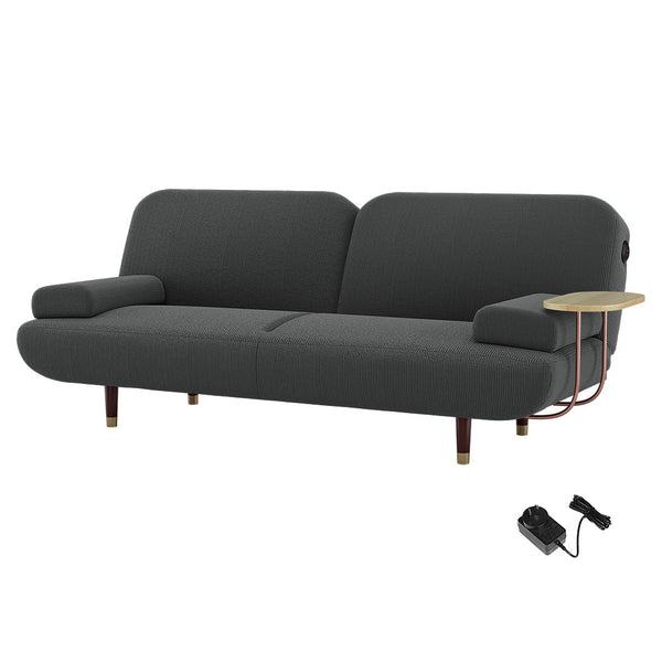 Levede Convertible Sofabed With Usb Charger And Side Table For Versatile Living Space Sofa Beds