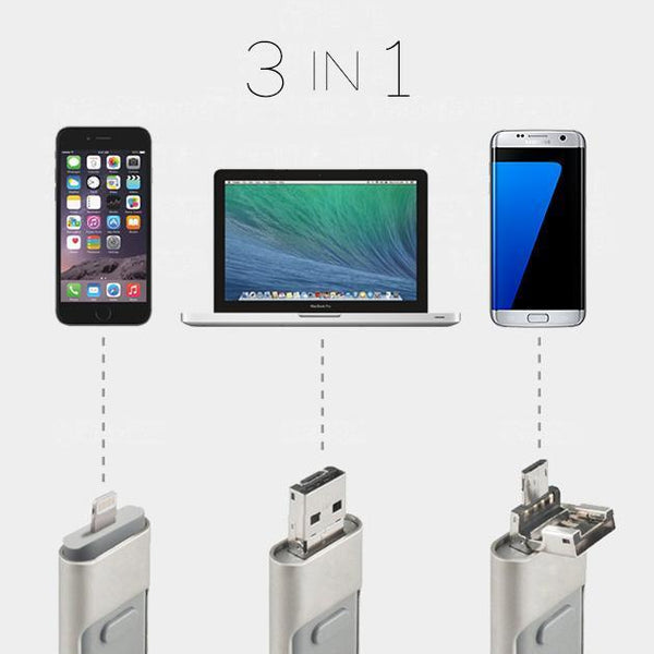 Flash Drives Iflash For Ios Android 16Gb 32Gb 64Gb Usb Flash Drives