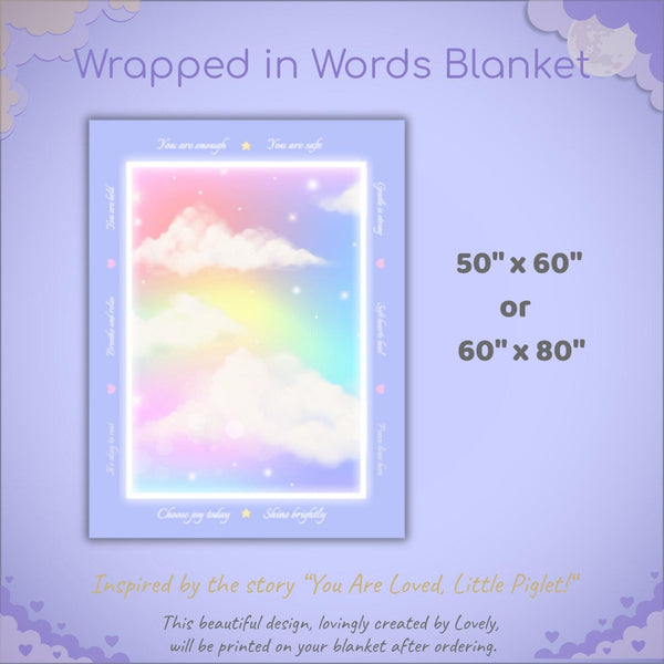 Pastel Clouds Velveteen Plush Throw Blanket For Home Comfort And Decor Blankets & Throws