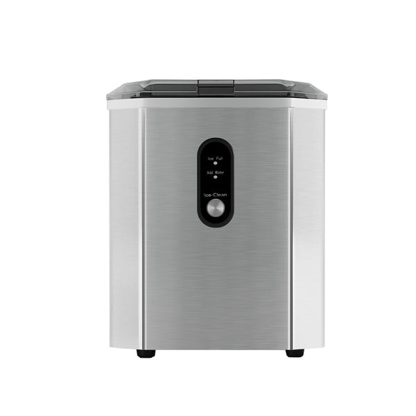 Devanti Ice Maker Machine Cube 12Kg Bar Countertop Stainless Steel Countertop Ice Makers