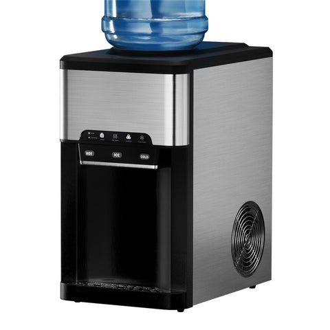 Devanti 20Kg Ice Maker Machine With Water Dispenser Countertop Ice Makers