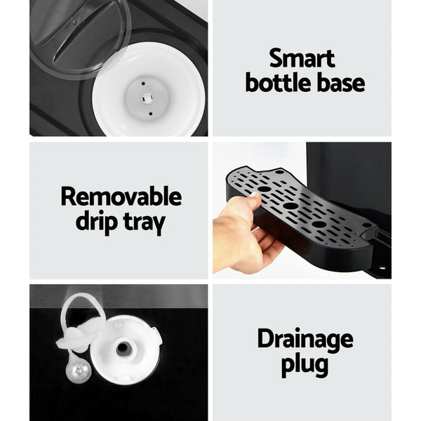 Devanti 20Kg Ice Maker Machine With Water Dispenser Countertop Ice Makers