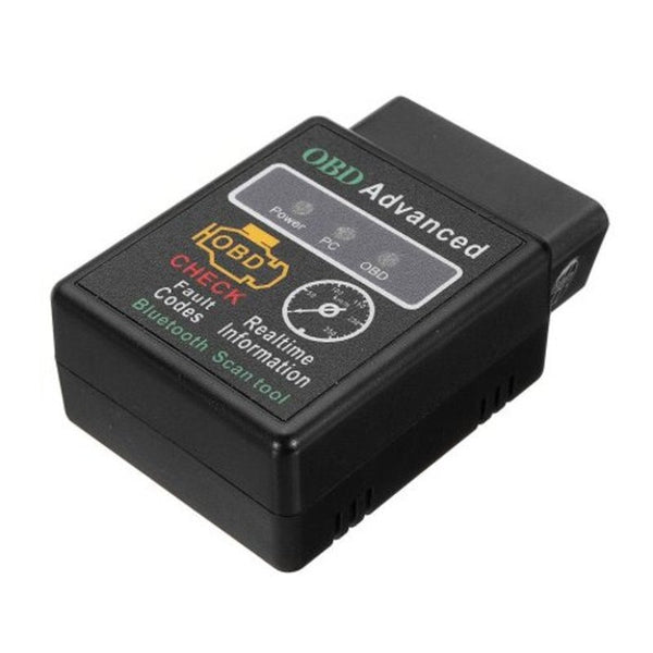 Elm327 Car Obd Can Bus Scanner Tool With Bluetooth Function Black Code Readers & Scanners