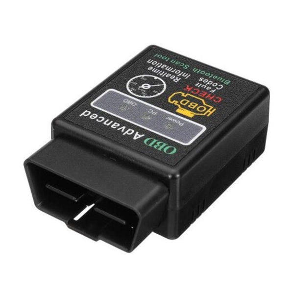 Elm327 Car Obd Can Bus Scanner Tool With Bluetooth Function Black Code Readers & Scanners