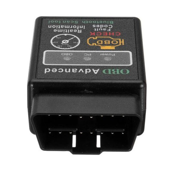 Elm327 Car Obd Can Bus Scanner Tool With Bluetooth Function Black Code Readers & Scanners