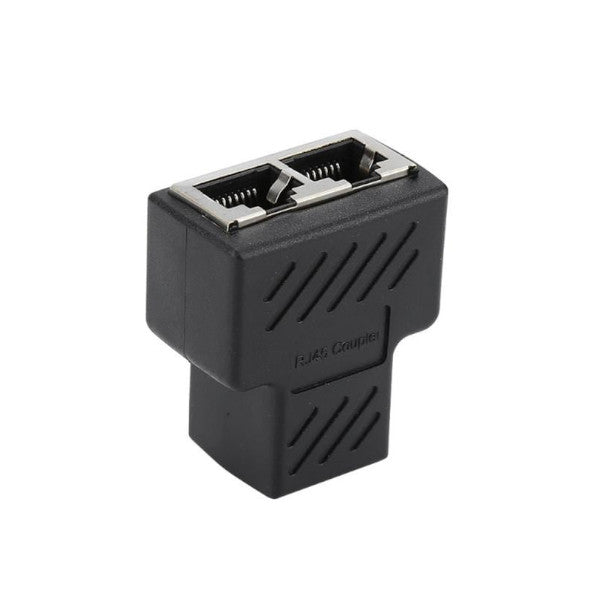 Ethernet Cables (RJ 45/8P8C) Network Cable Splitter 1 To 2 Lan Rj45 Extender Plug Adapter Connector For Ethernet