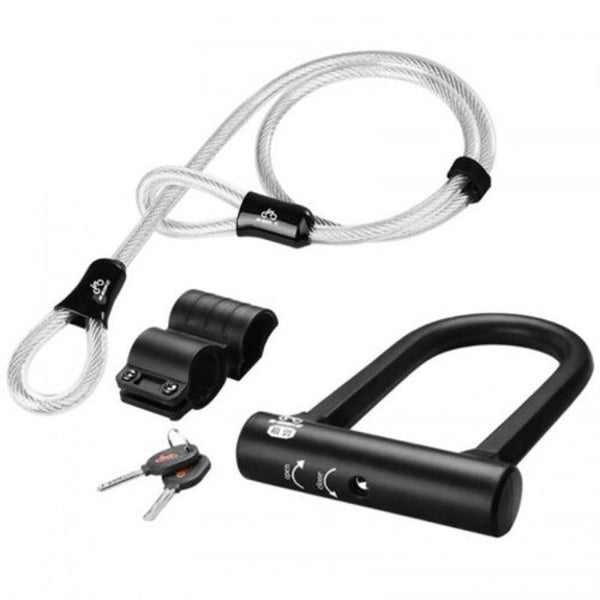 Bicycle Anti Theft U Lock Black Locks & Security