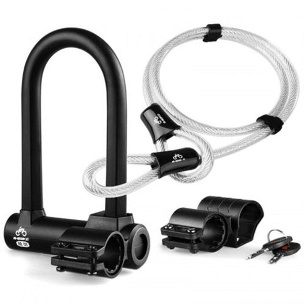 Bicycle Anti Theft U Lock Black Locks & Security