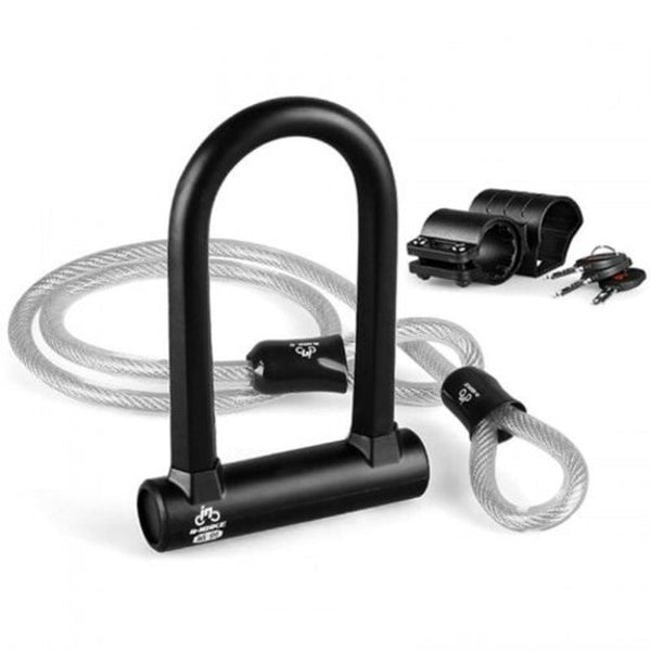 Bicycle Anti Theft U Lock Black Locks & Security